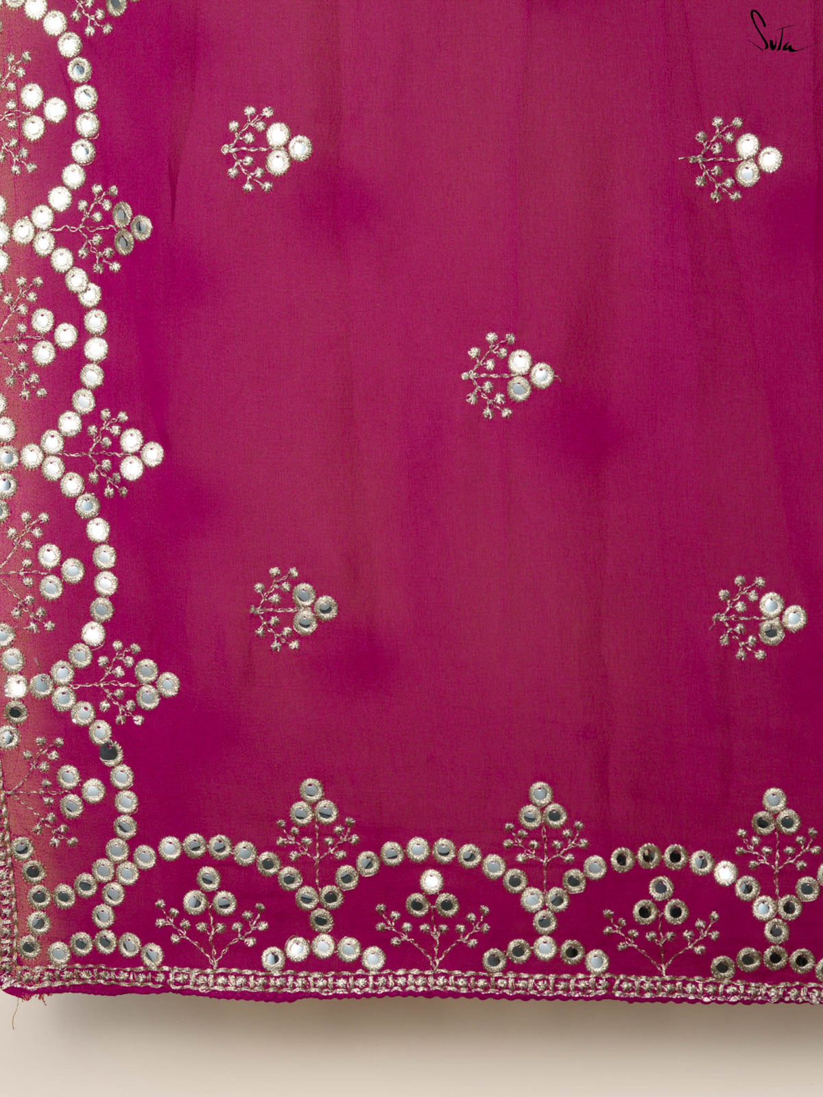 Garnet Saree