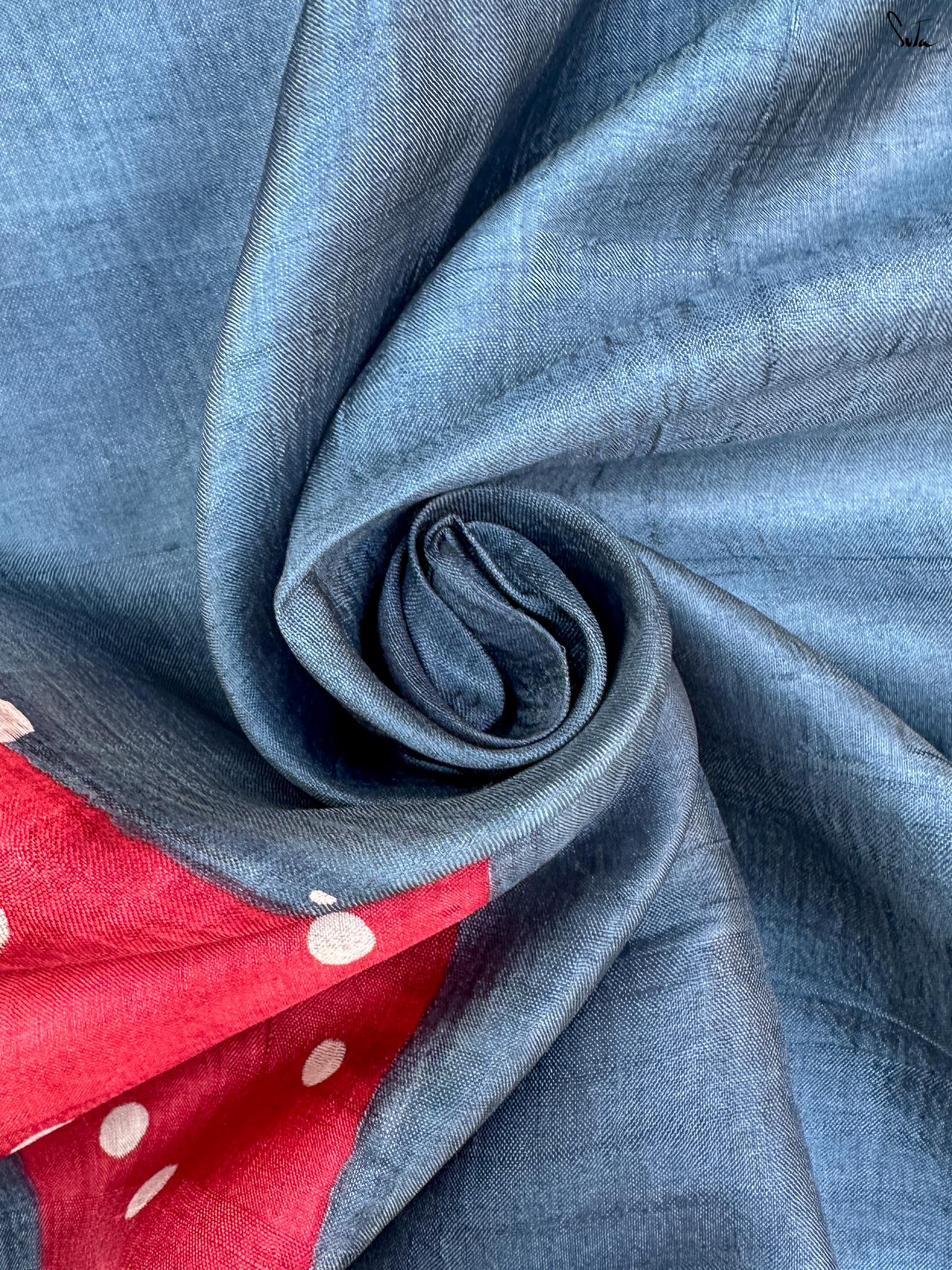 Bindu Saheli (Pure Silk Hand Painted Saree)