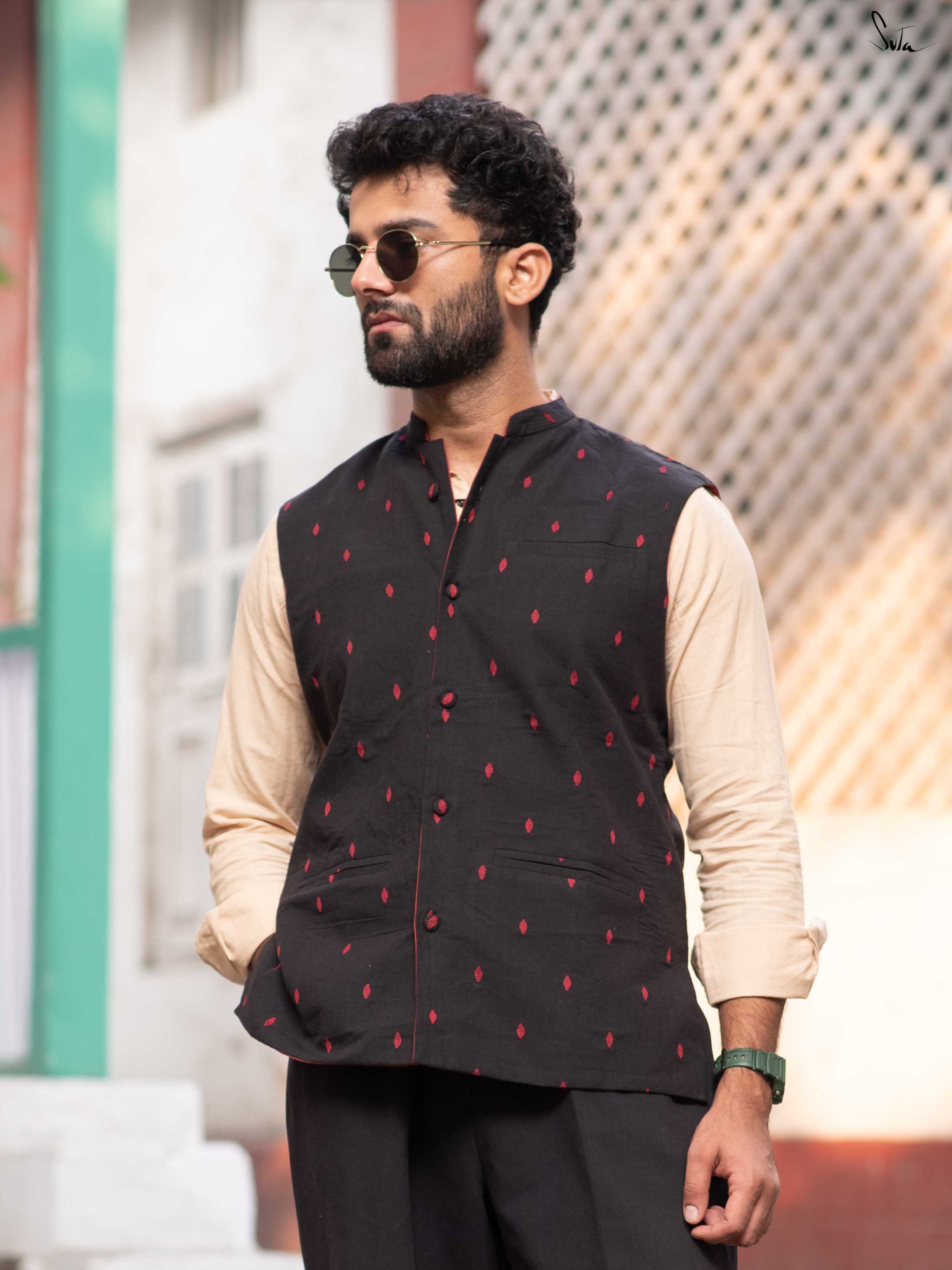 Do Energy (Reversible Nehru Jacket)
