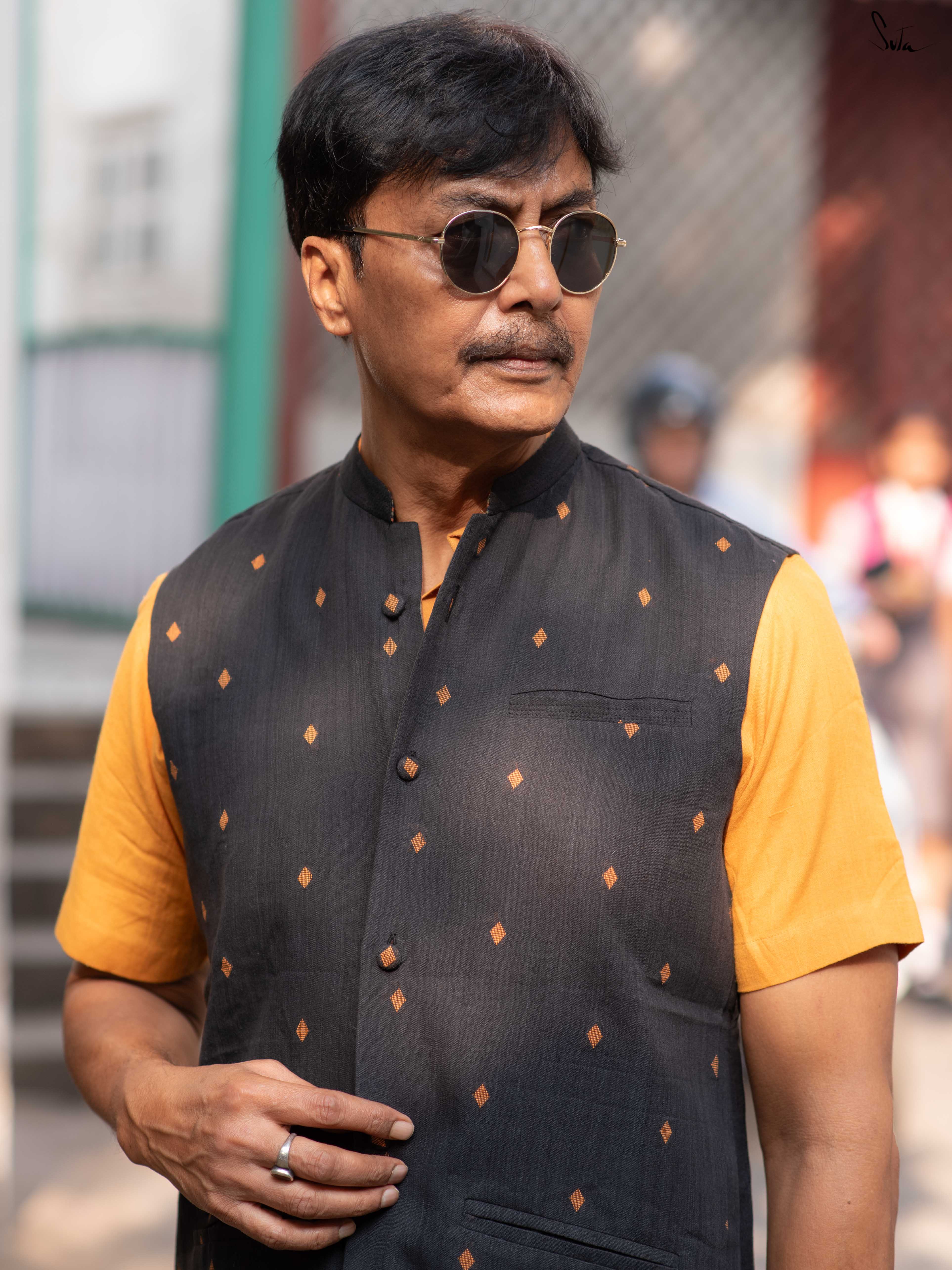 Do Scene (Reversible Nehru Jacket)