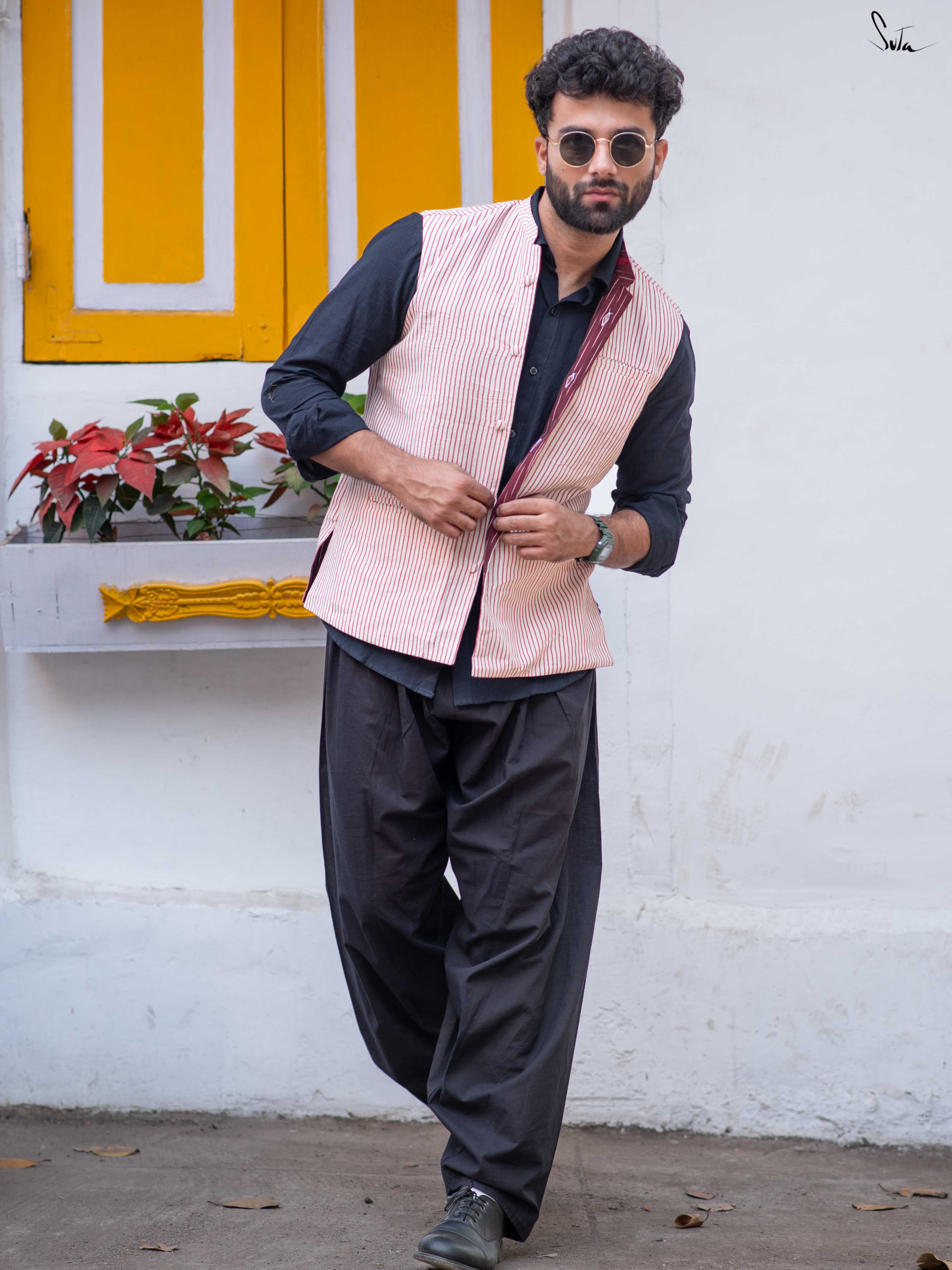 Do Minute (Reversible Nehru Jacket)