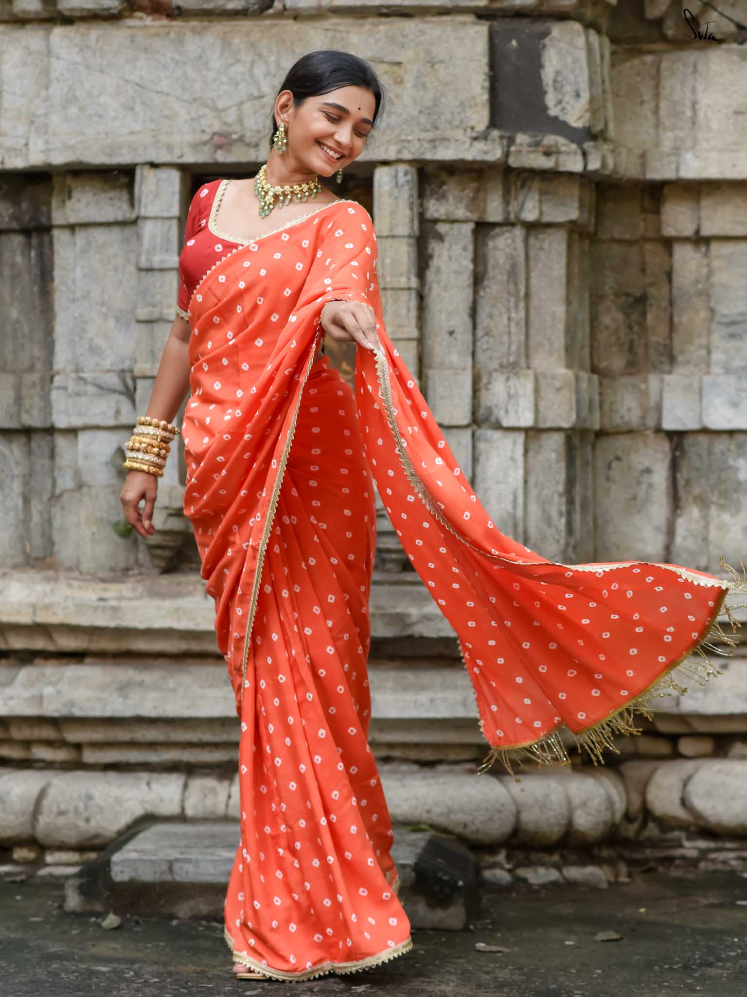 Saffron sa Bandhej