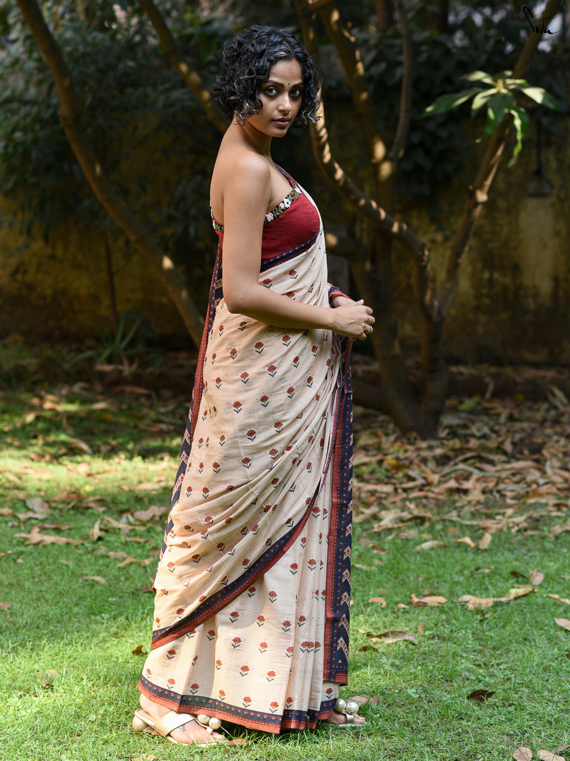 Dewy Butterscotch Saree