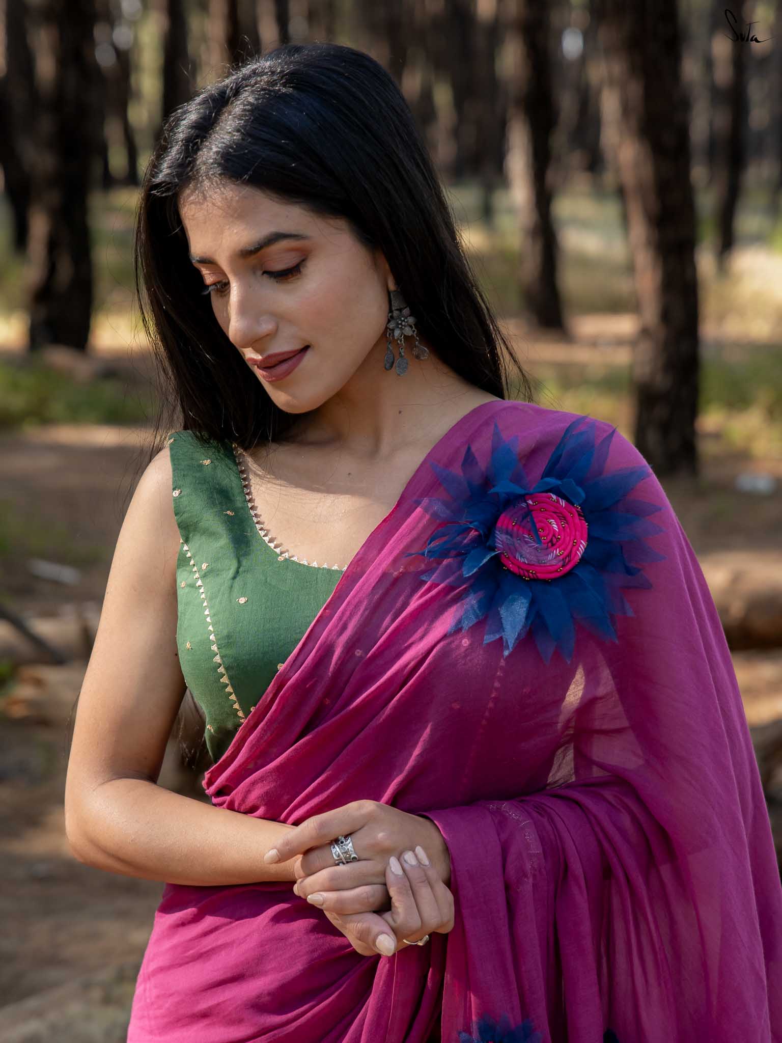 Dipped In Pink Sunflower