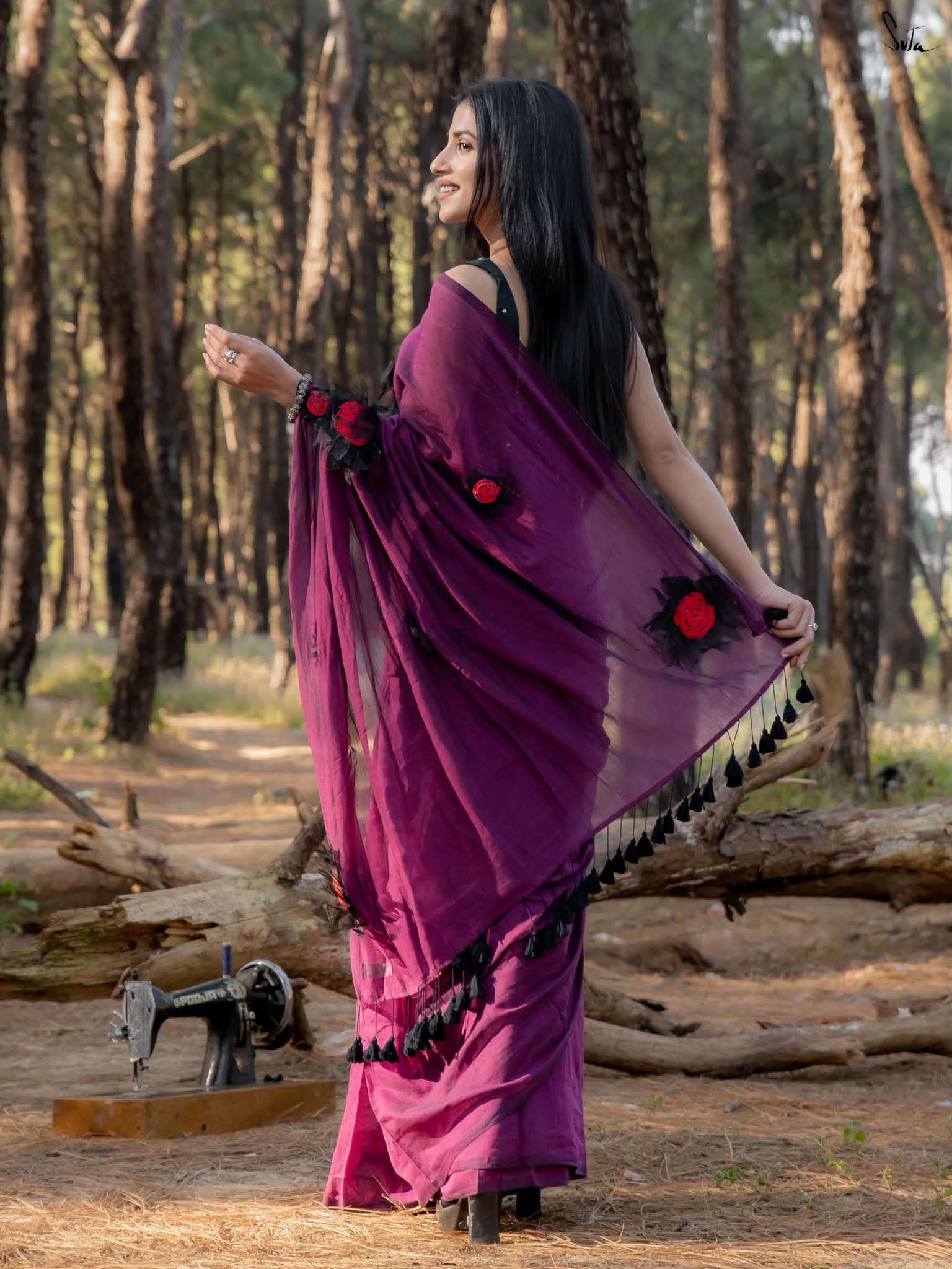 Dipped In Wine Sunflower