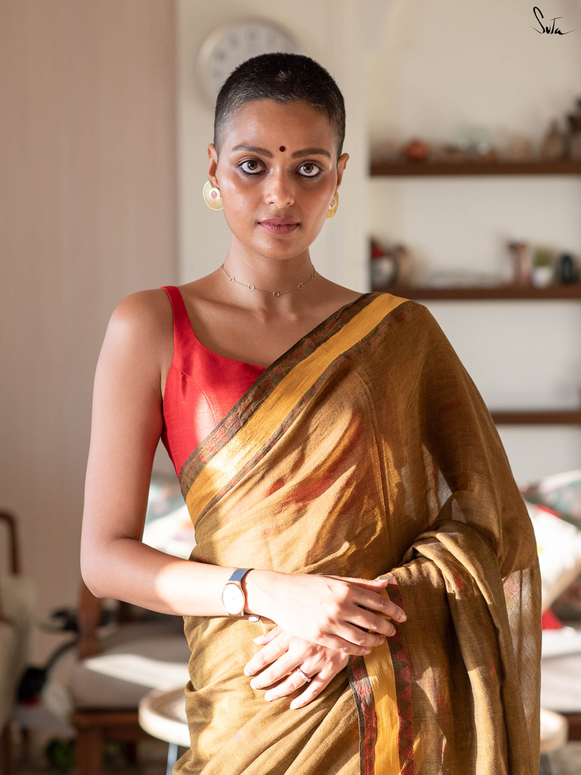 Into The Water Saree