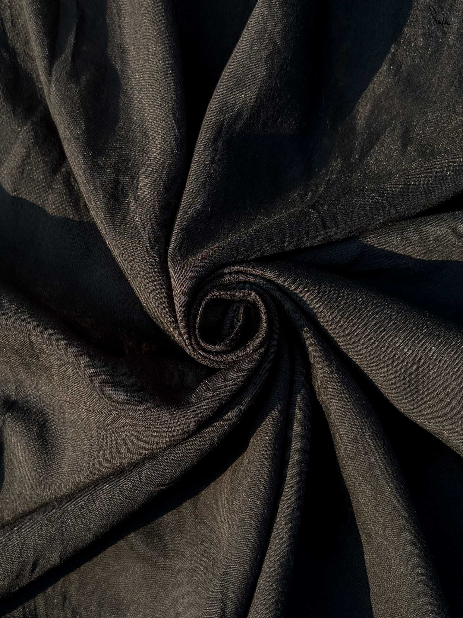 Kajri Black Banarasi Saree