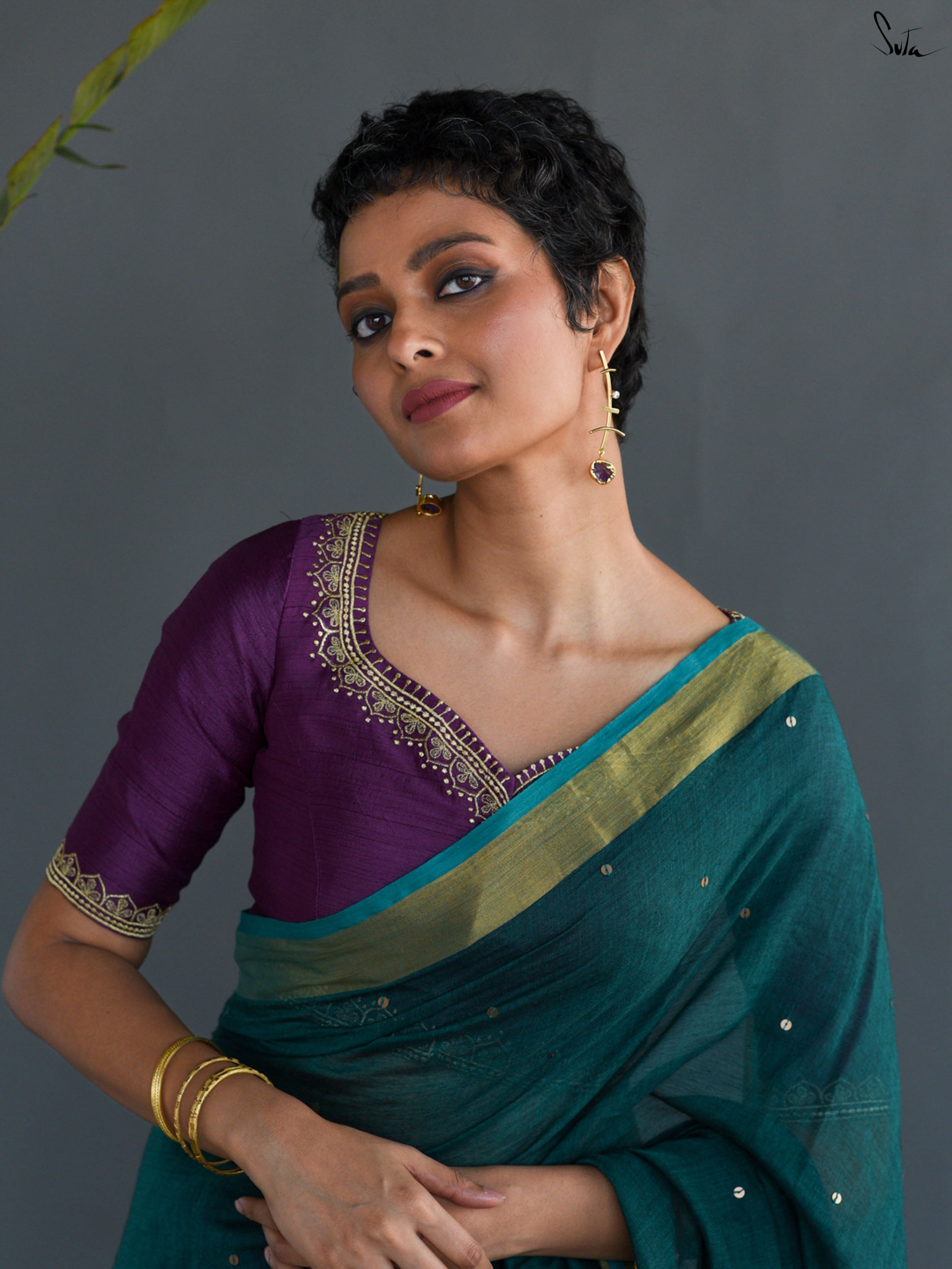 Mehendi Saree