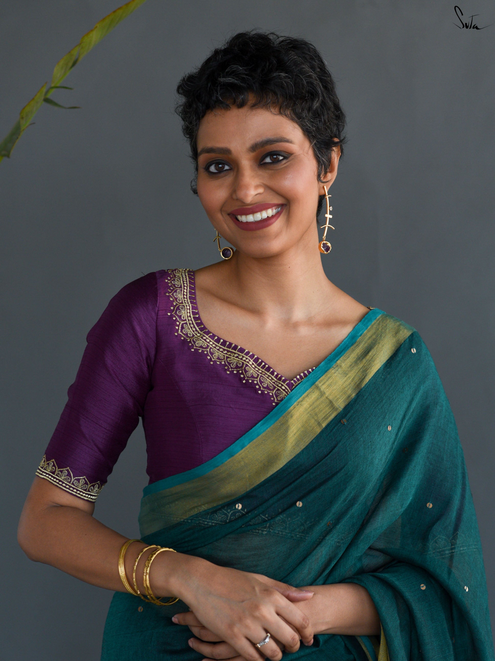 Mehendi Saree