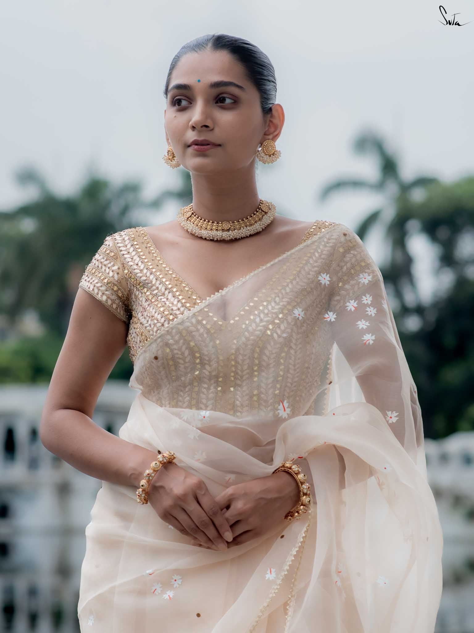 Moonlit Shiuli Blooms