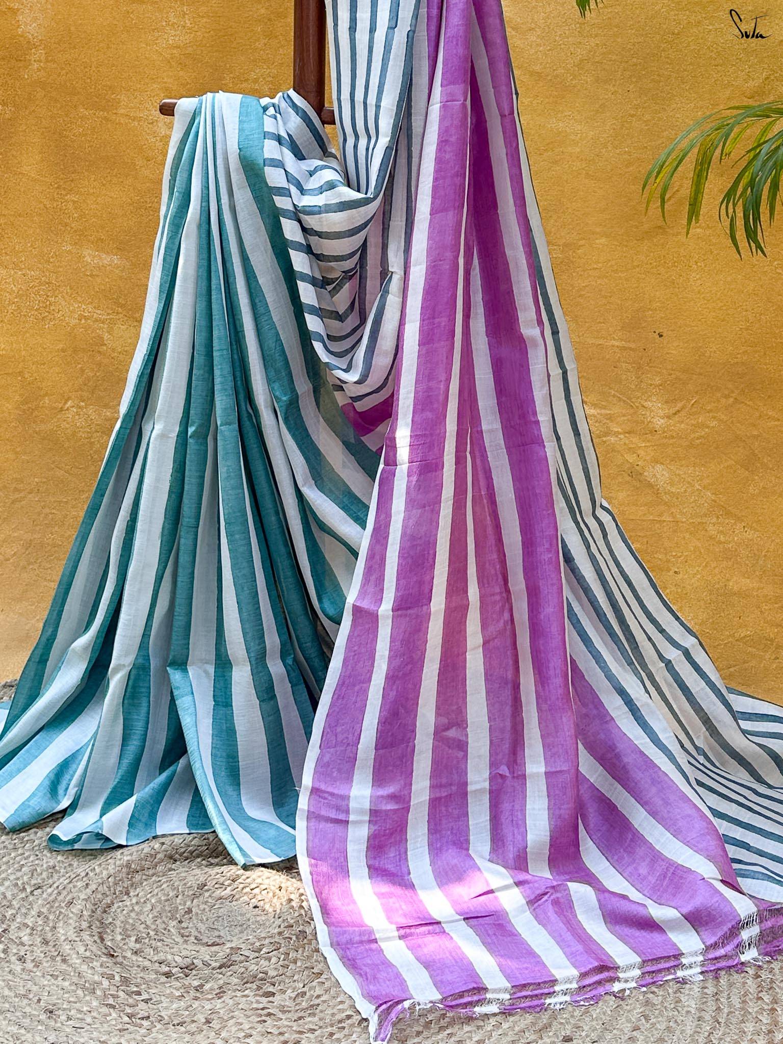 NeelaShree (Pure Silk Hand Painted Saree)