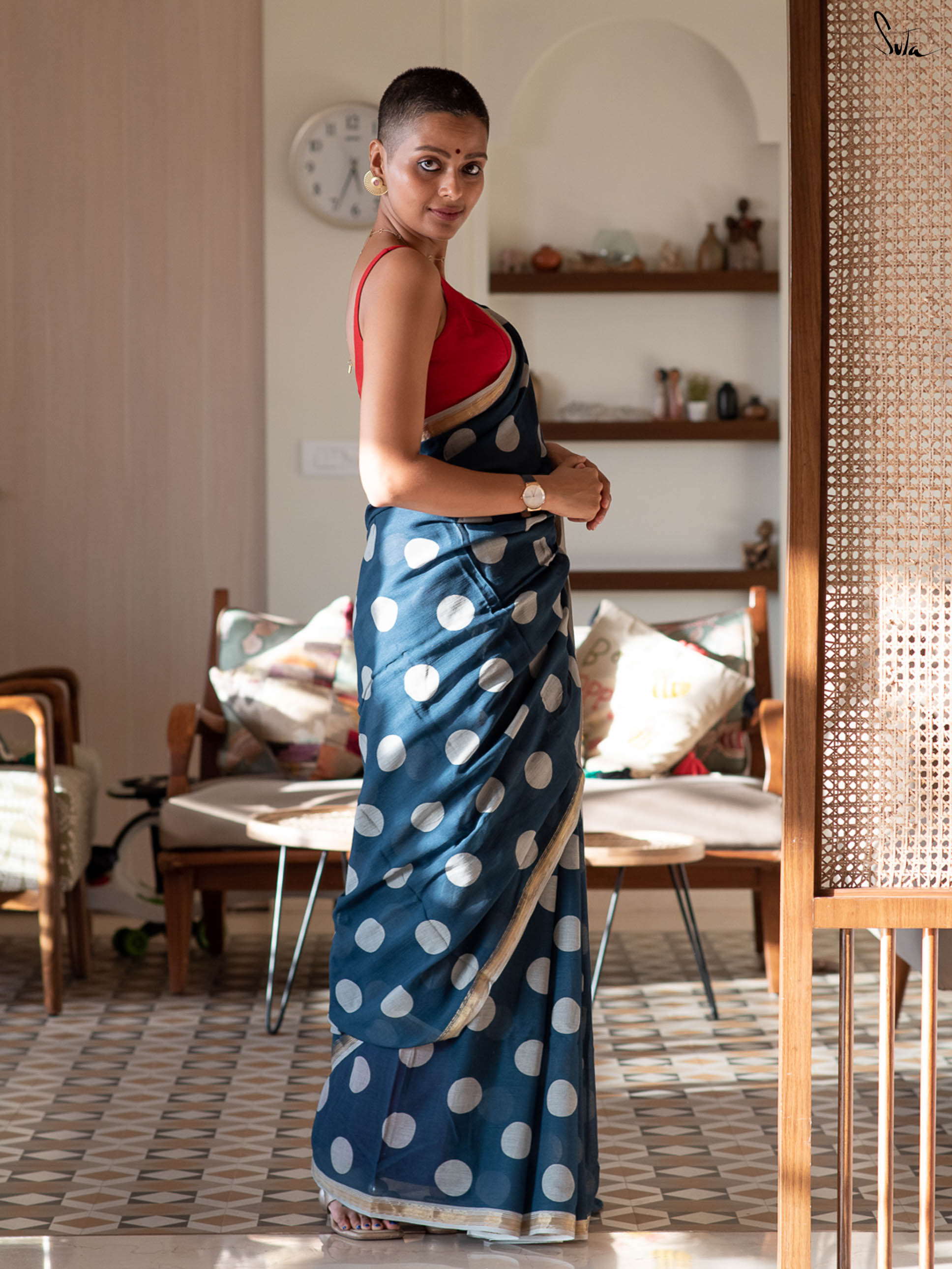 On The Dot Saree