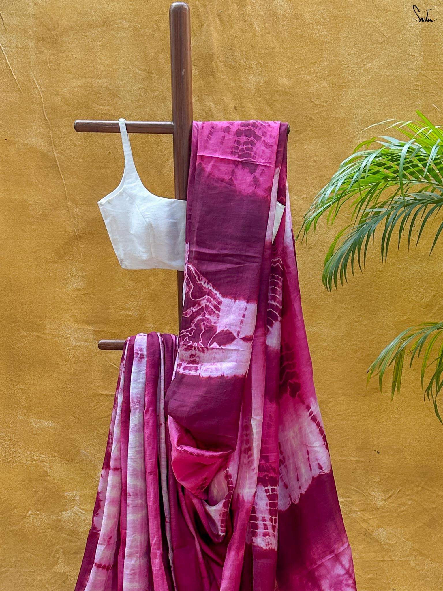 Rangeen Raga (Pure Silk Hand Shibori Saree)