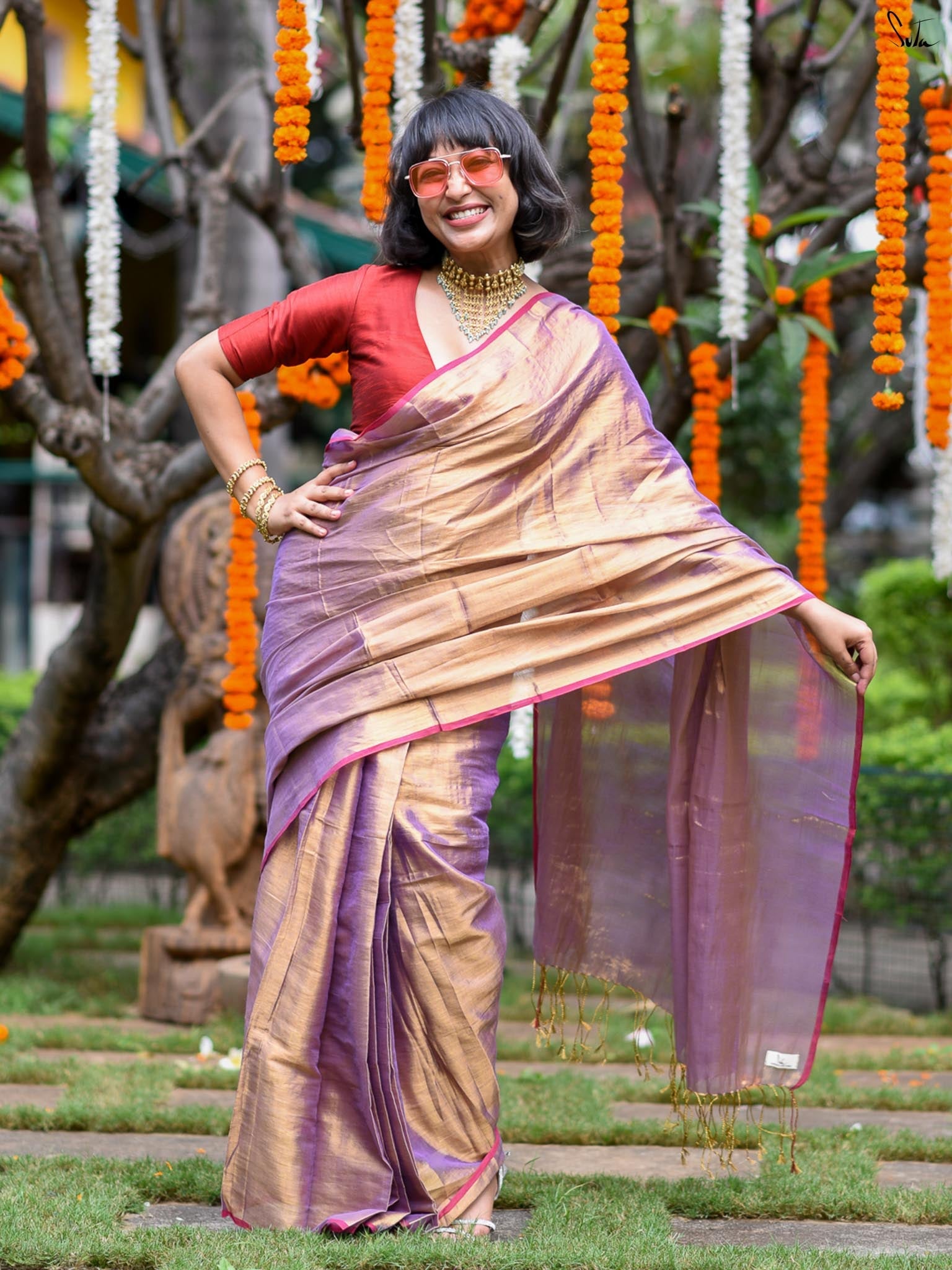 Purple Zafri Zari RTW