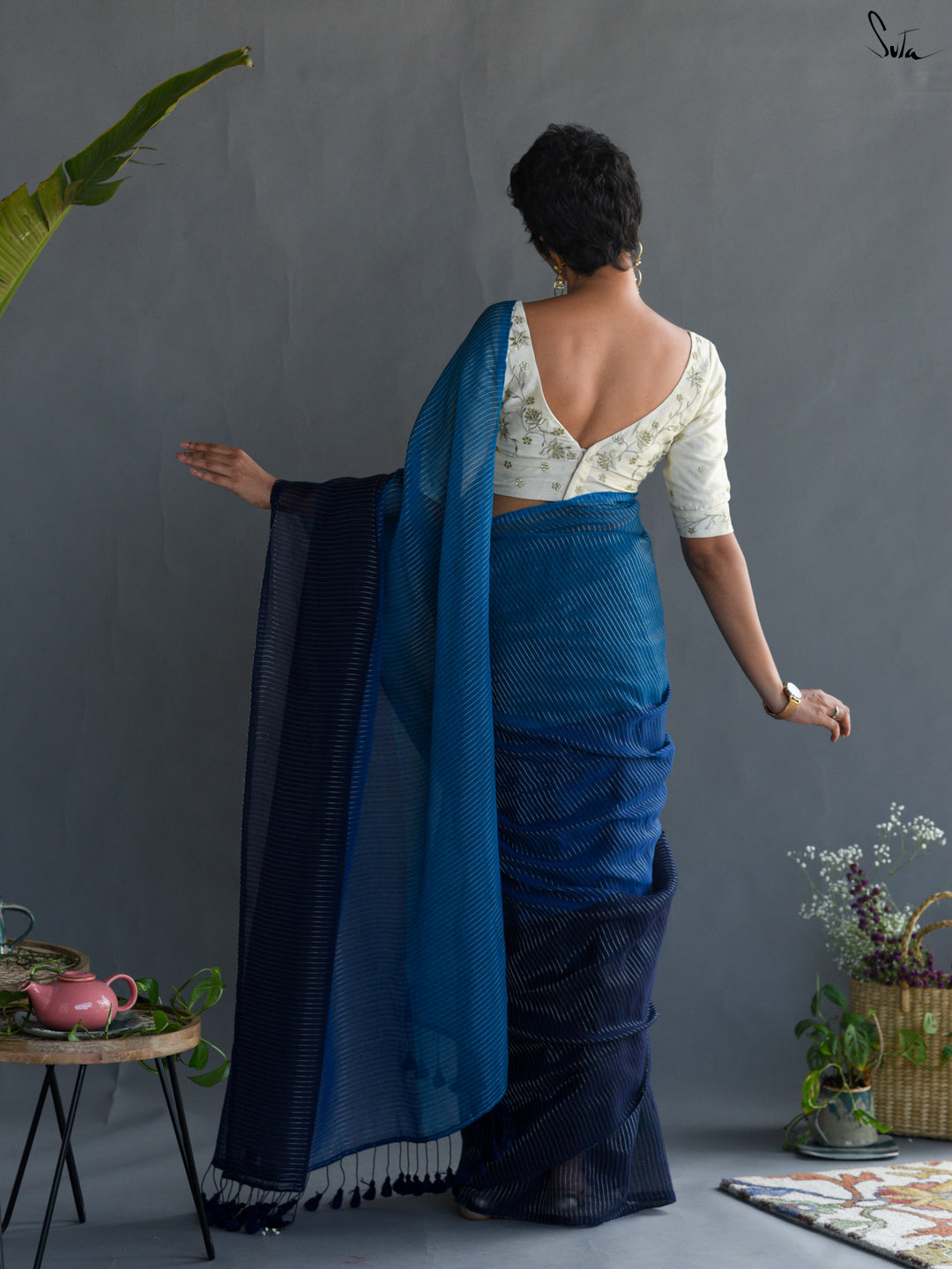 Glitzing Colours Saree