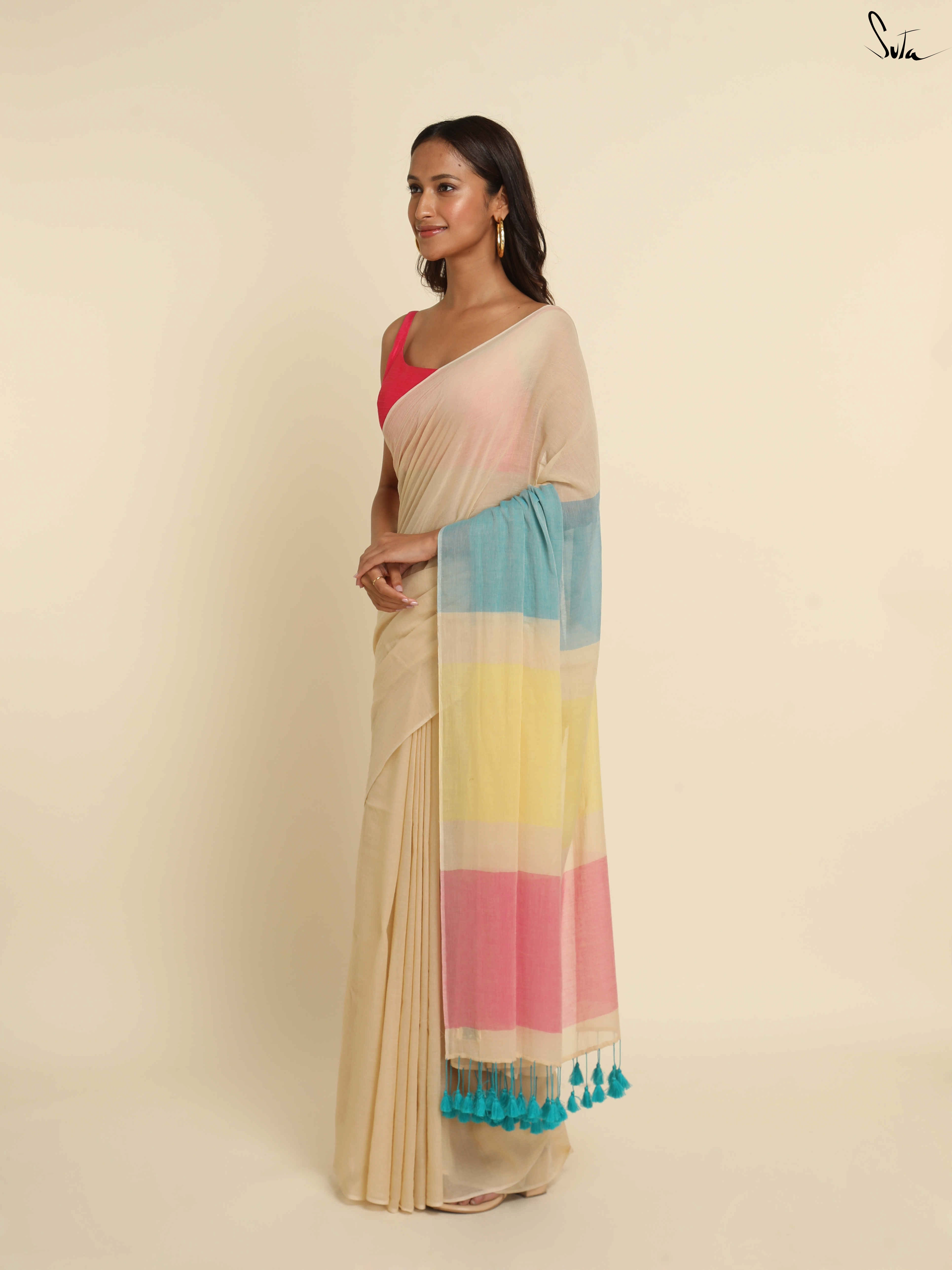 Peony Saree