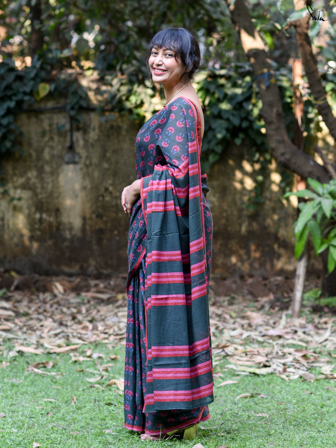 Shine In Seychelles Saree