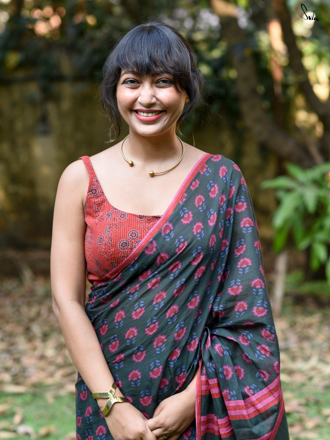 Shine In Seychelles Saree