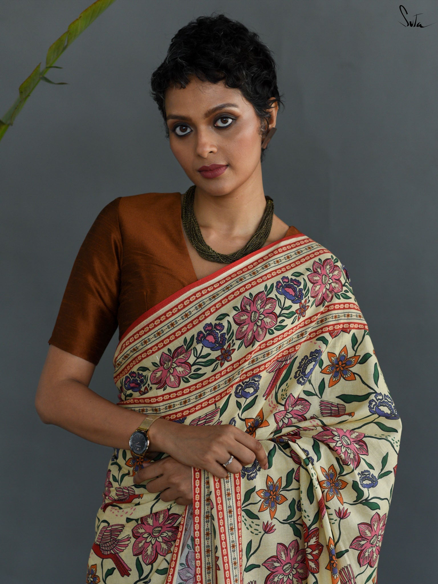 Blooming Flower Saree