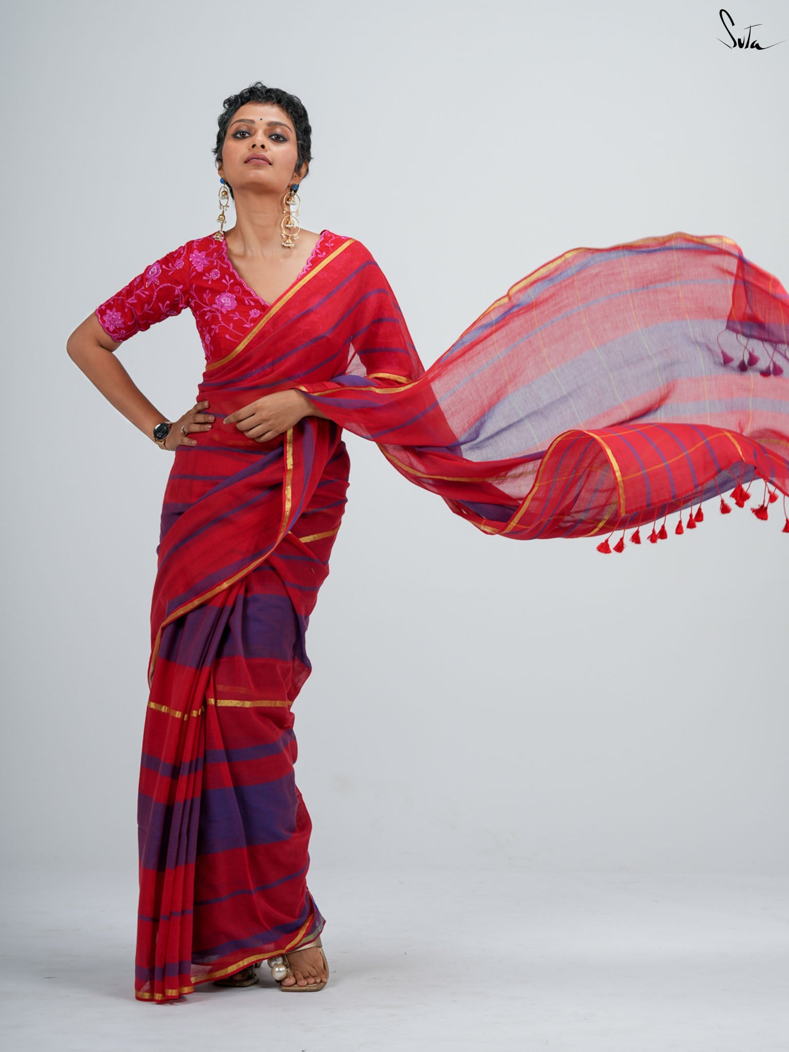 Cotton Candy Saree