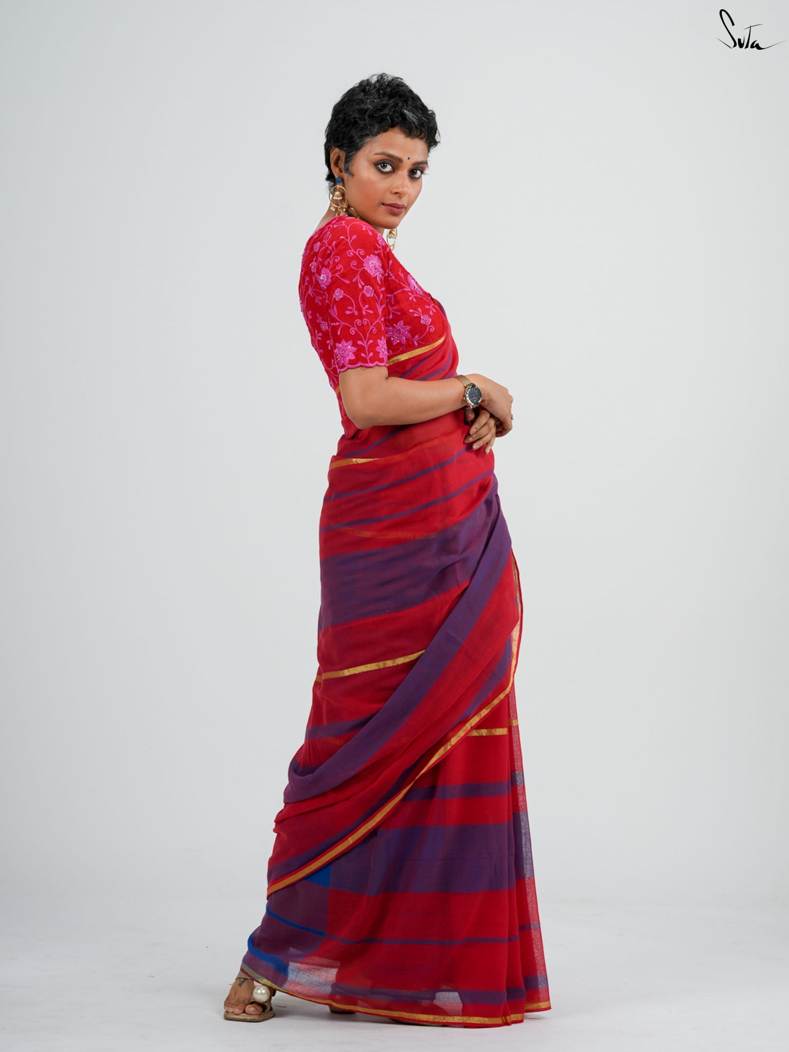 Cotton Candy Saree