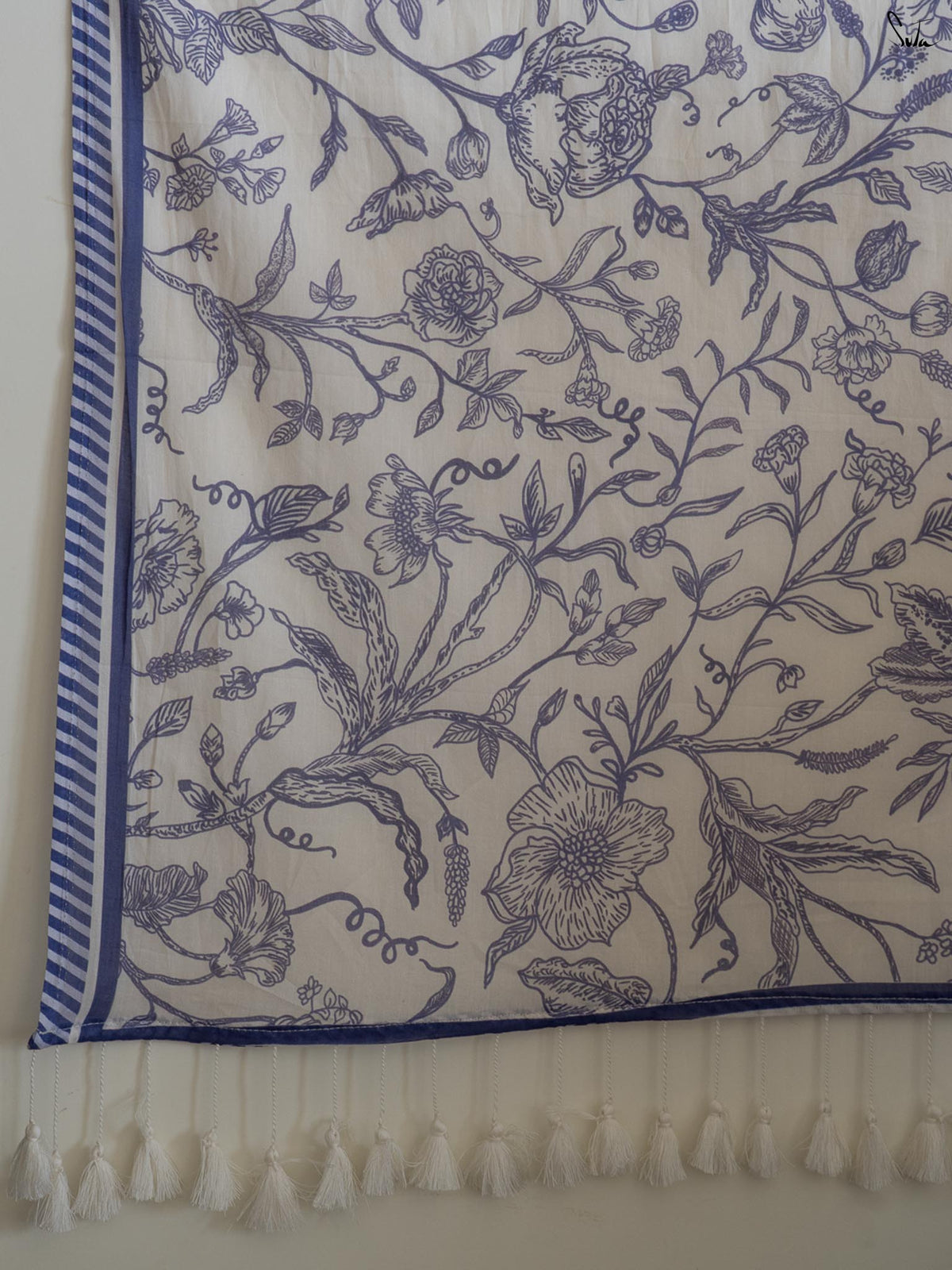 Suta Floral Printed Mul Cotton Saree