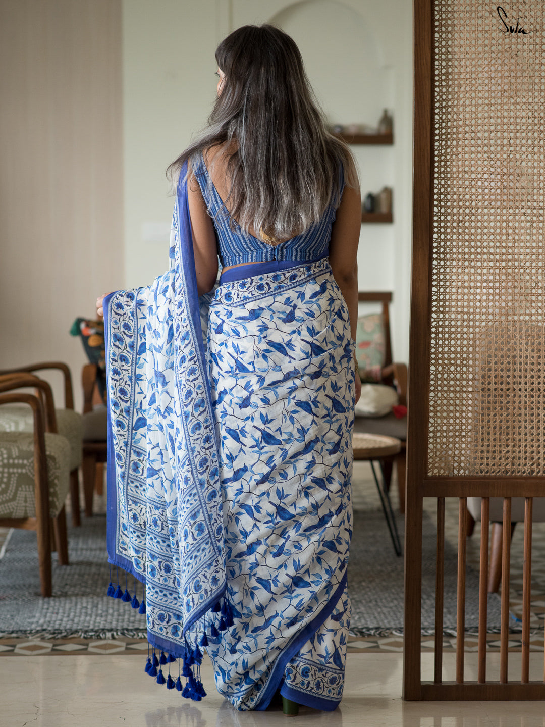 Songs of a Bird Saree