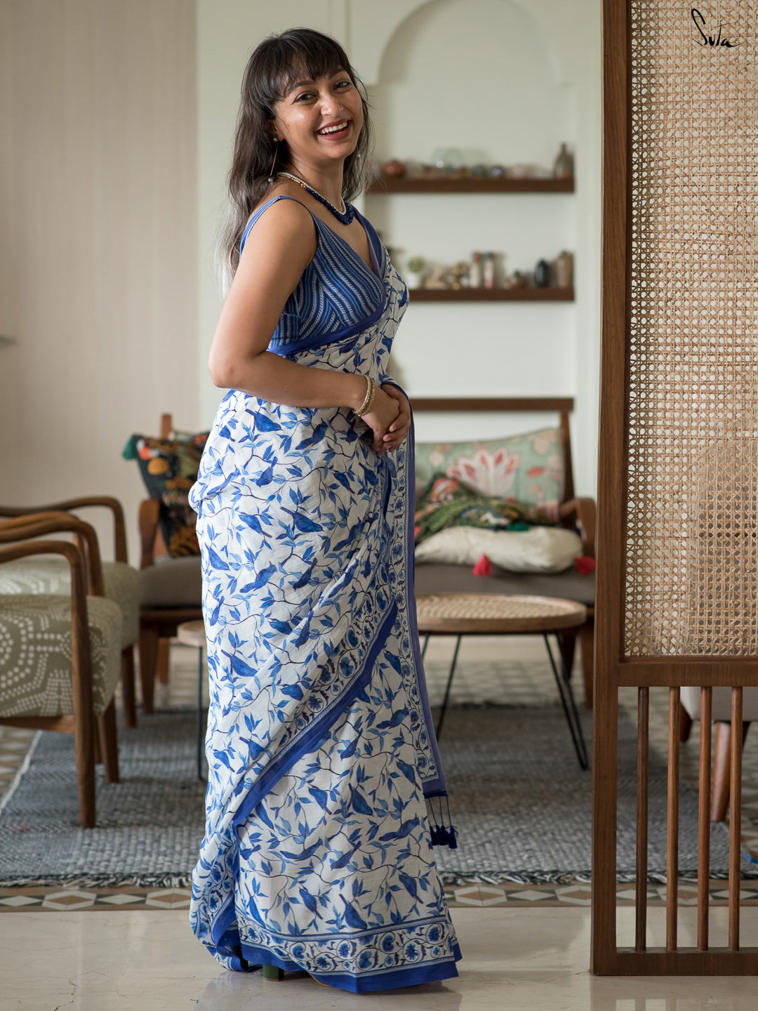 Songs of a Bird Saree