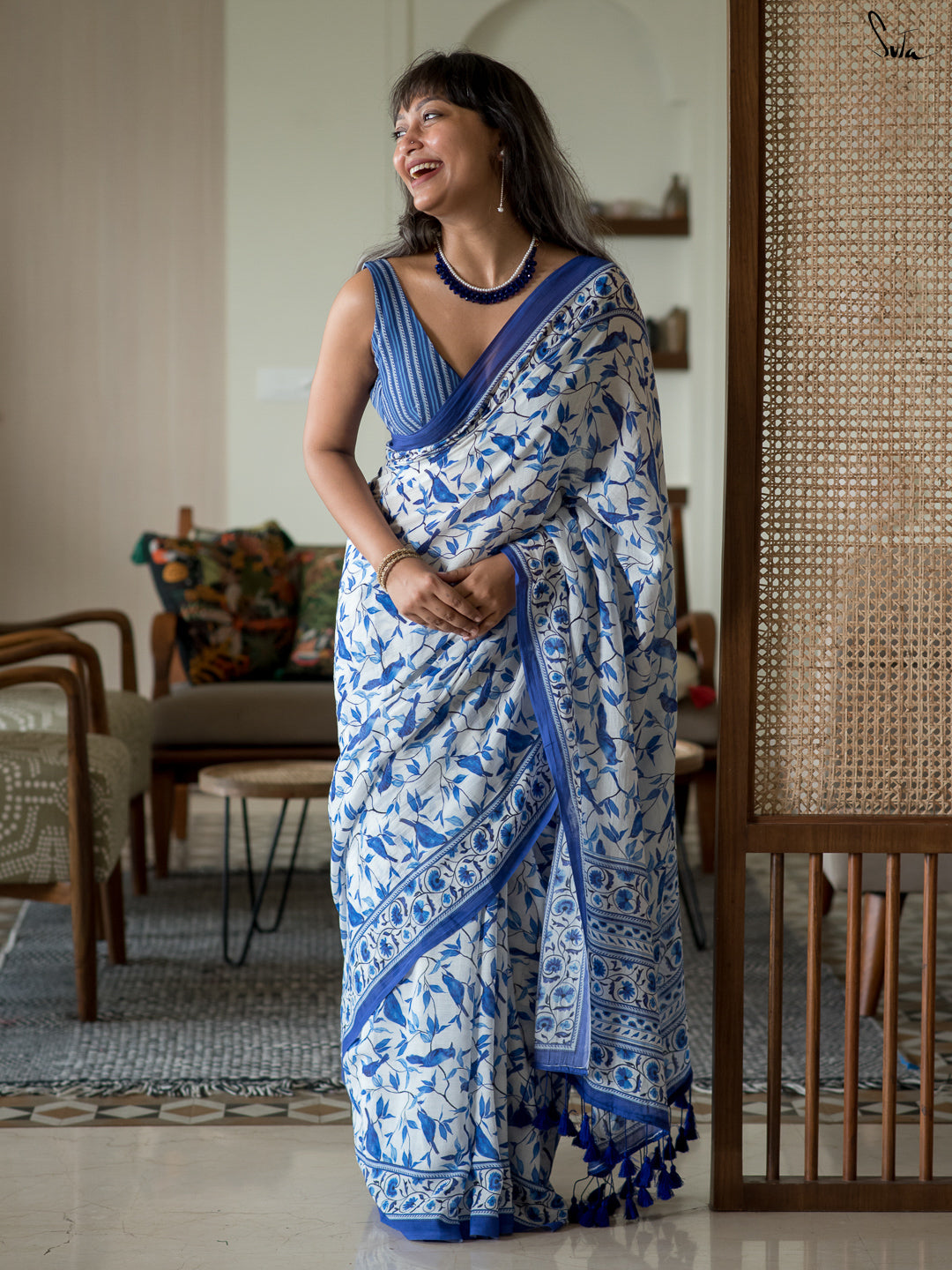 Songs of a Bird Saree