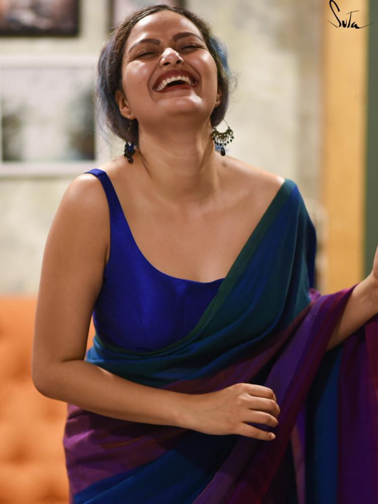 Basic Blue ( blouse ) - suta.in