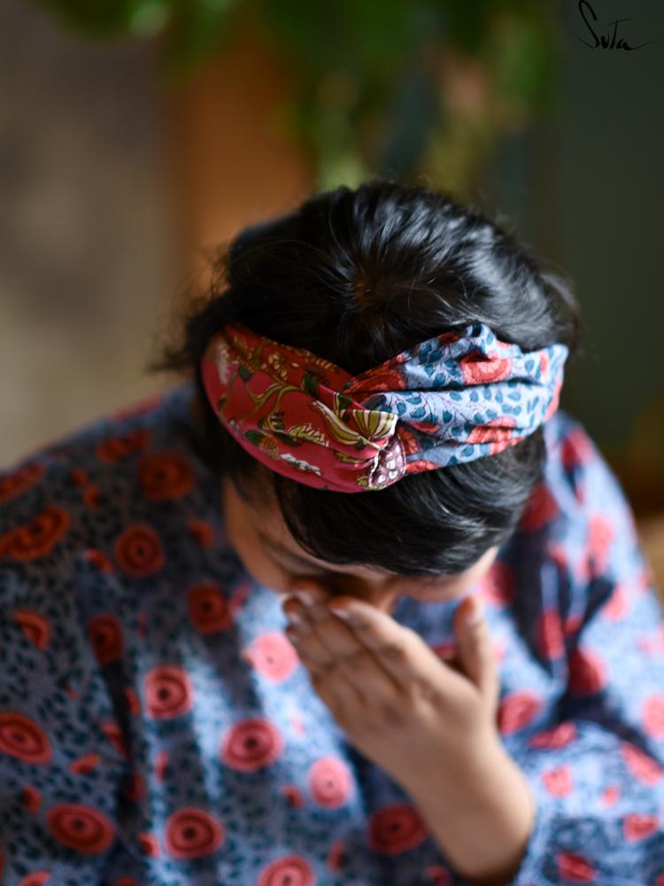 Blues and Hues (Hairband) - suta.in