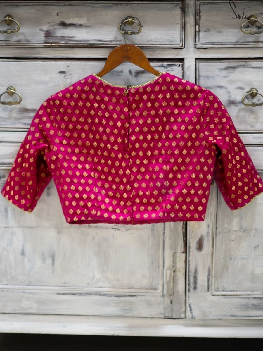 Blush Volcano (Blouse) - suta.in