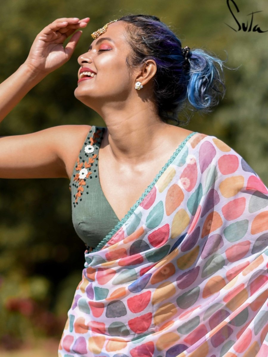 Boulder Star Coral (Blouse) - suta.in
