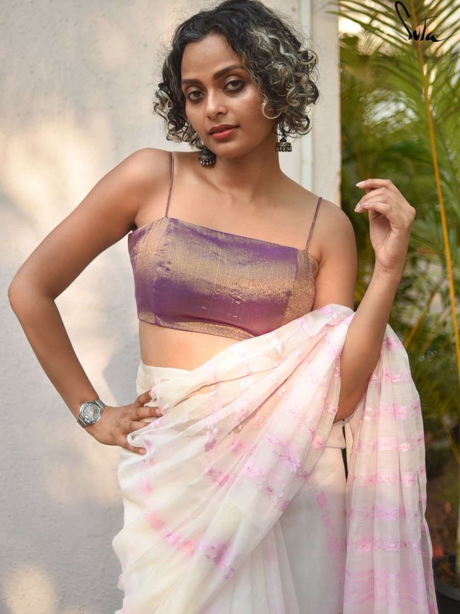 Butterfly pea (Blouse) - suta