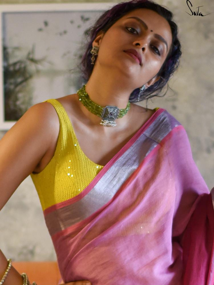 Citrine Bling (Blouse) - suta.in