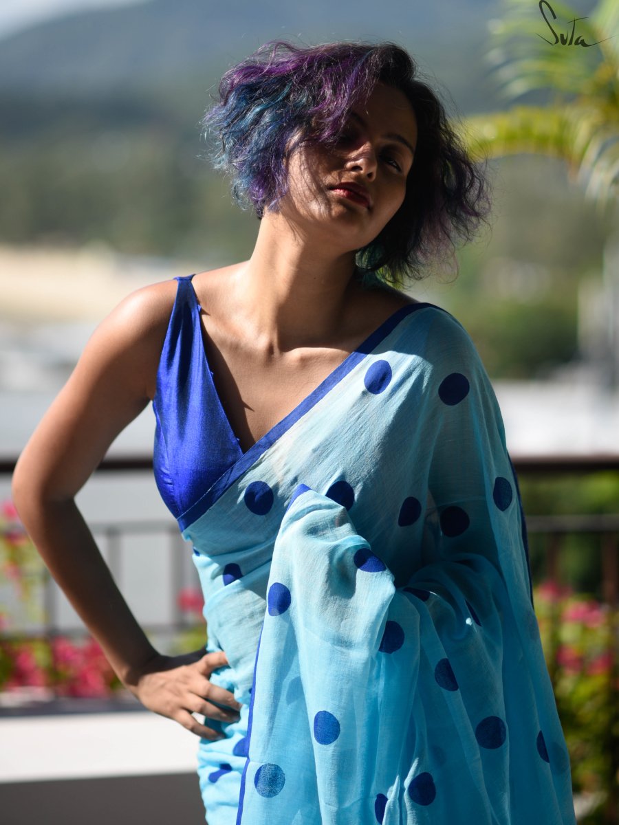Cobalt eri (Blouse) - suta.in