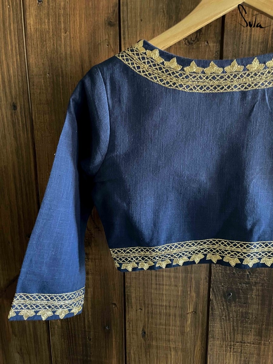 Deep blue Shona - suta