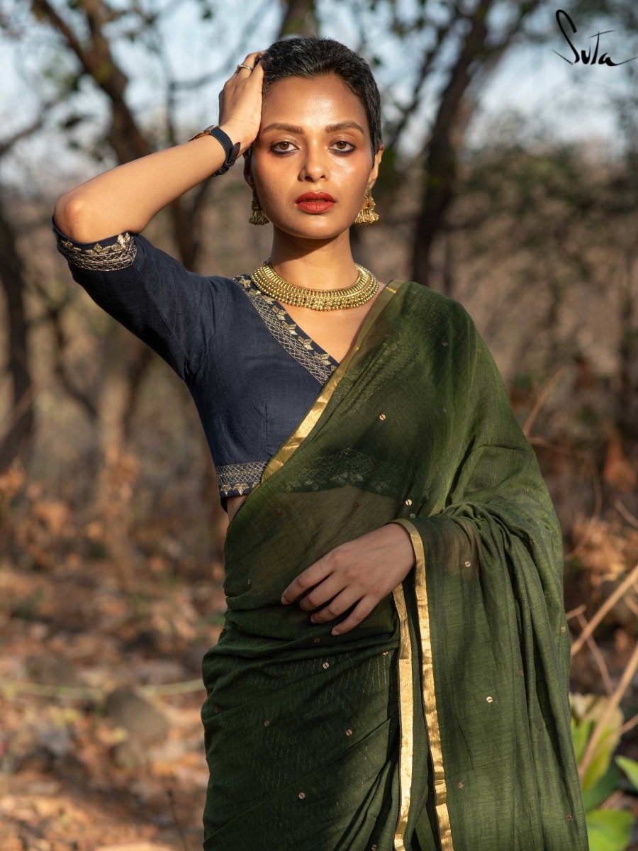 Deep blue Shona - suta