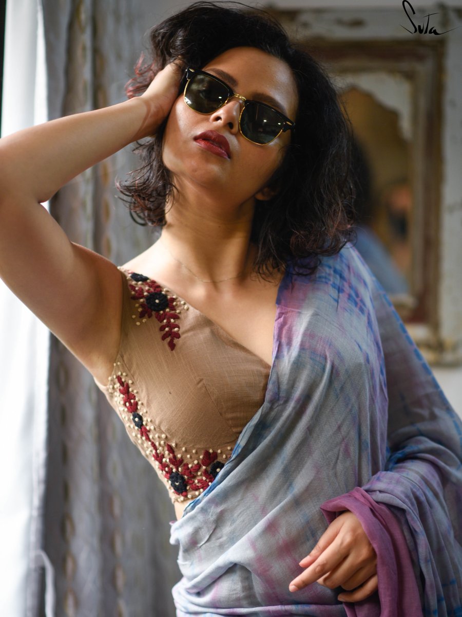 Grooved Brain Coral (Blouse) - suta.in