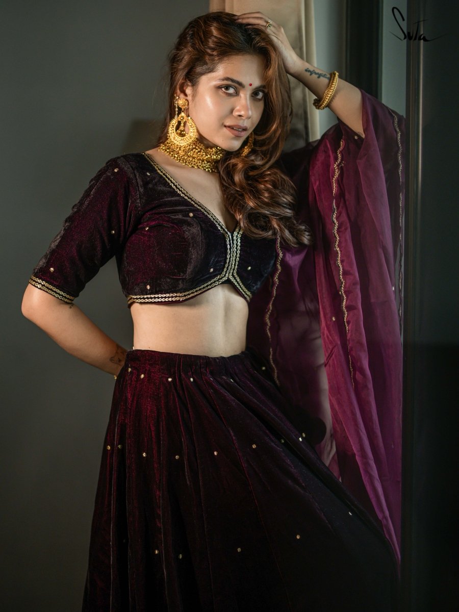 Katthai Sa Mann (Lehenga Set) - suta