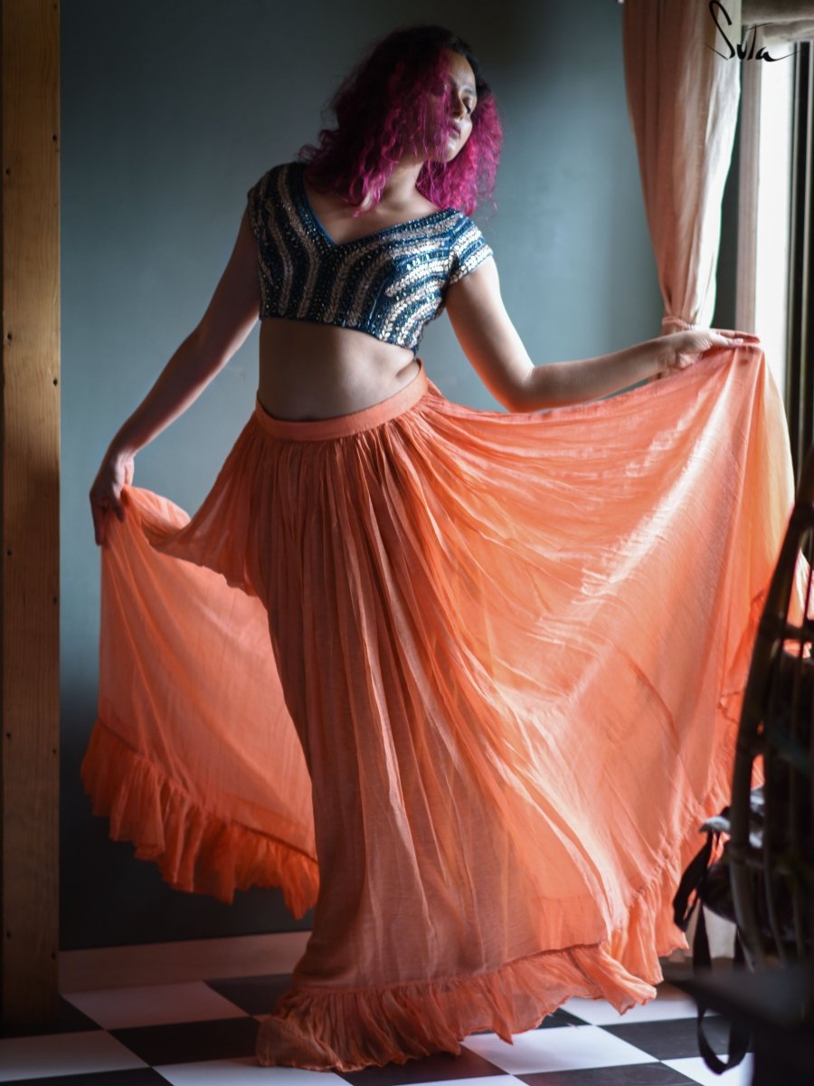 Khatta-Meetha Sa Mann (Pre Stitched Saree) - suta.in