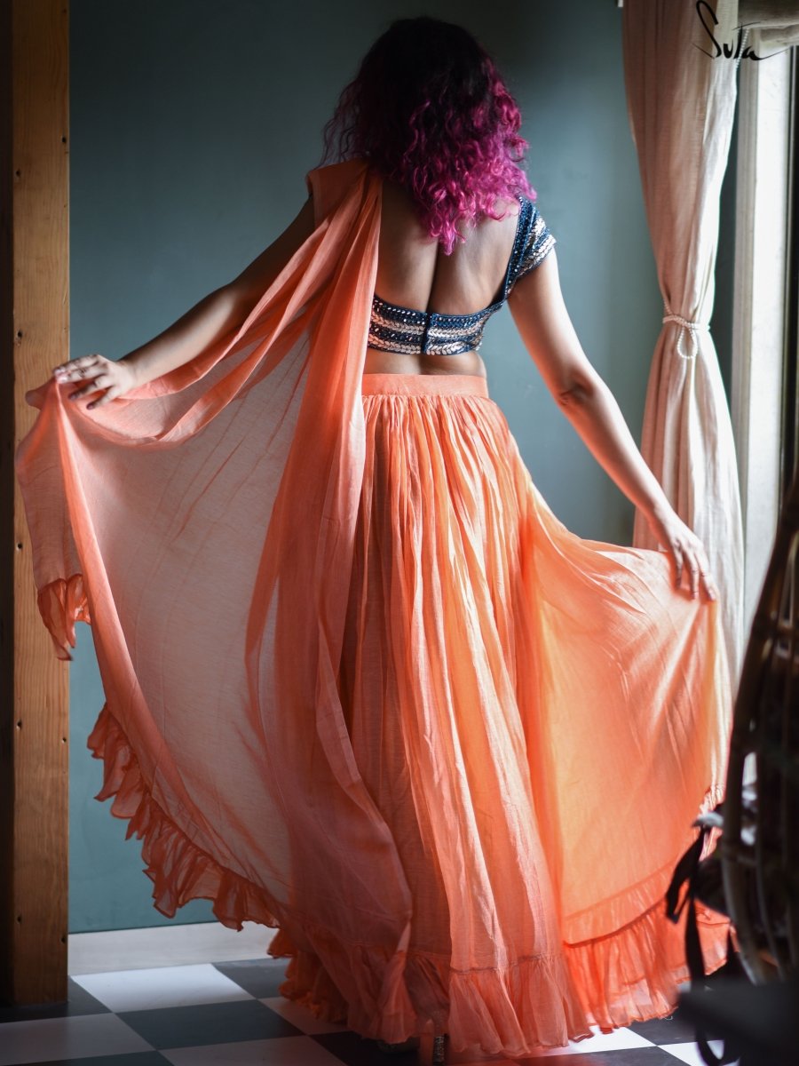 Khatta-Meetha Sa Mann (Pre Stitched Saree) - suta.in