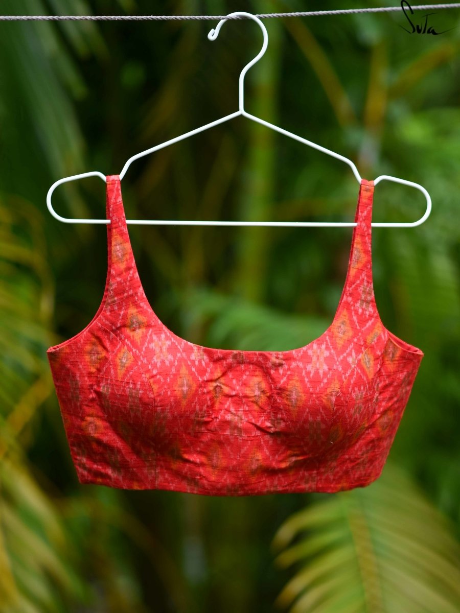 Laal Suraj (Blouse) - suta.in