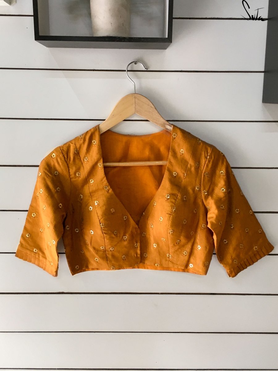 Ochre Stars (Blouse) - suta.in