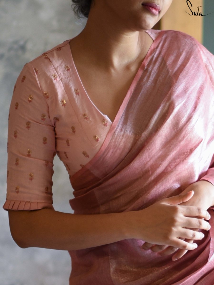Peach Stars (Blouse) - suta.in