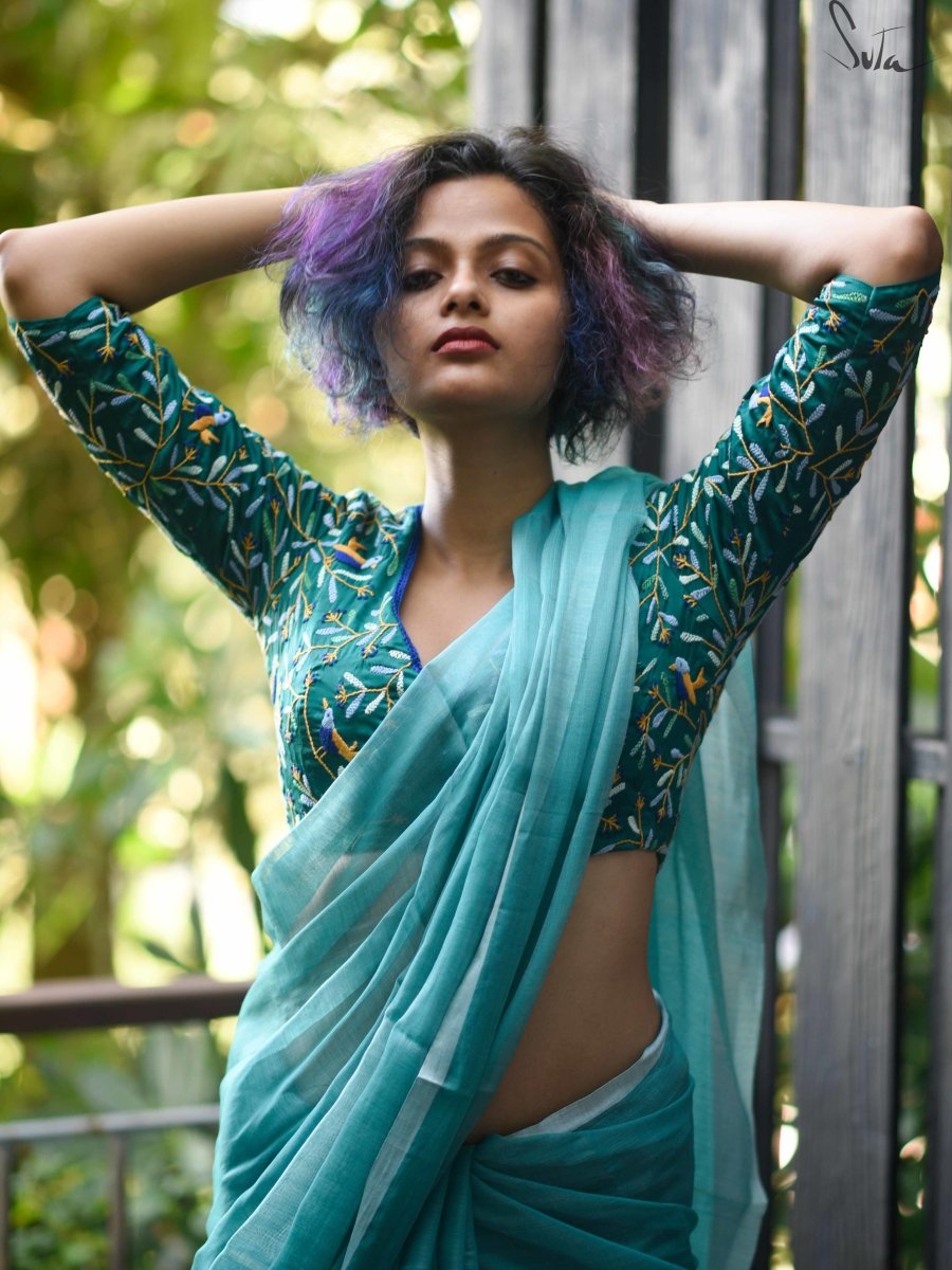 Peela sparrow (Blouse) - suta.in