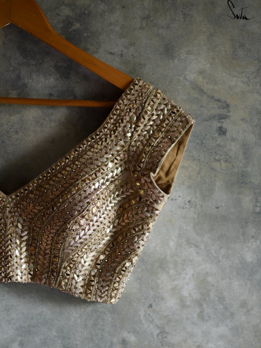 Reth Ki Lakeer (Blouse) - suta.in