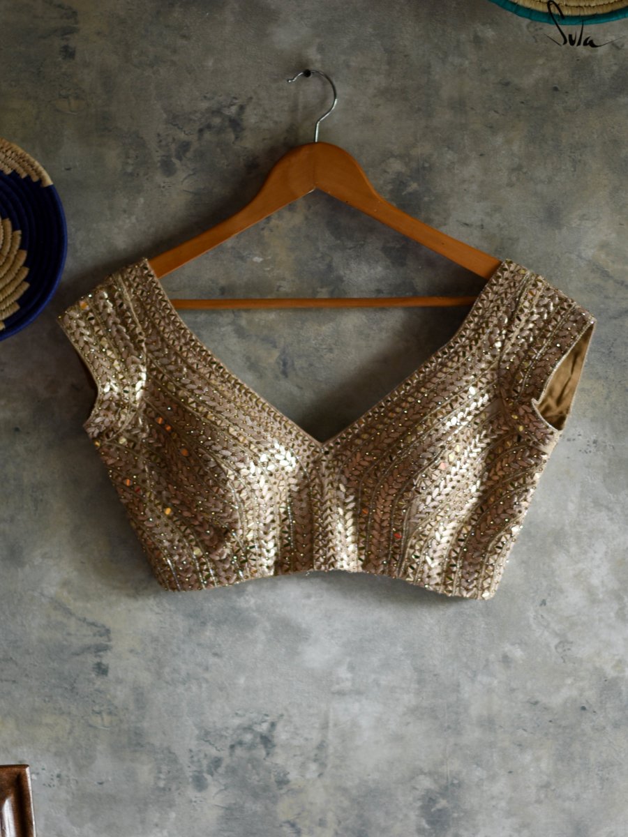 Reth Ki Lakeer (Blouse) - suta.in