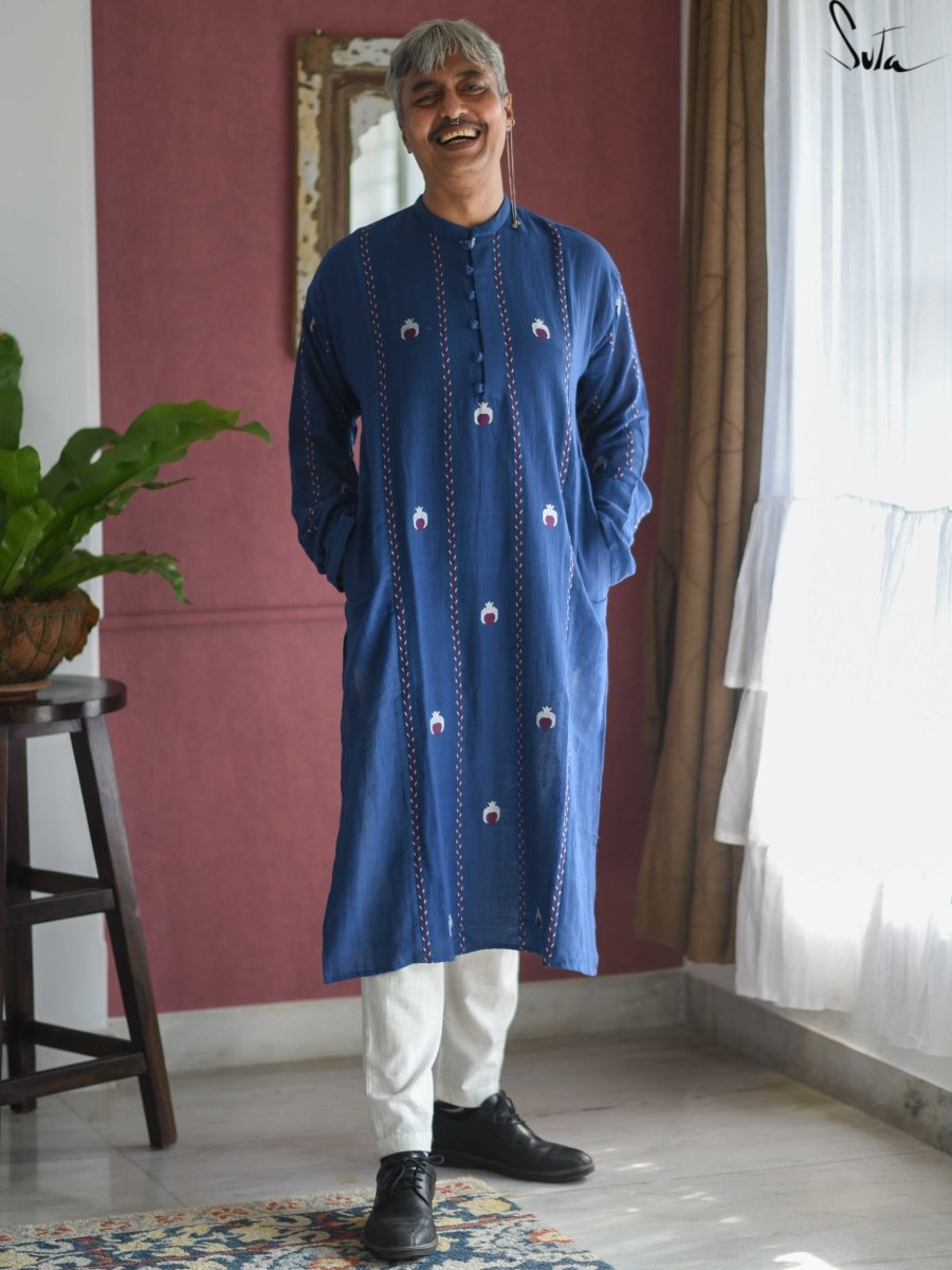 Rocks and Clouds (Kurta) - suta.in