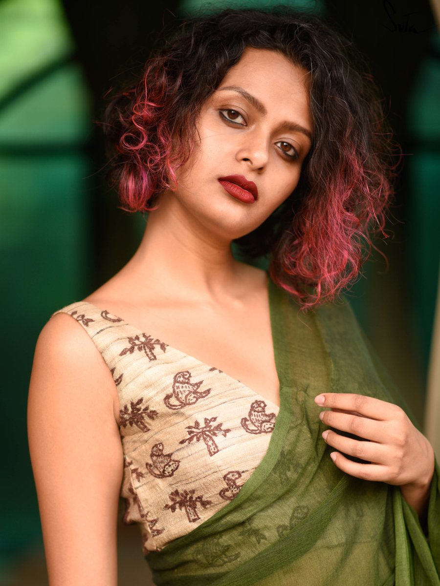 Simian Barrel (Blouse) - suta.in